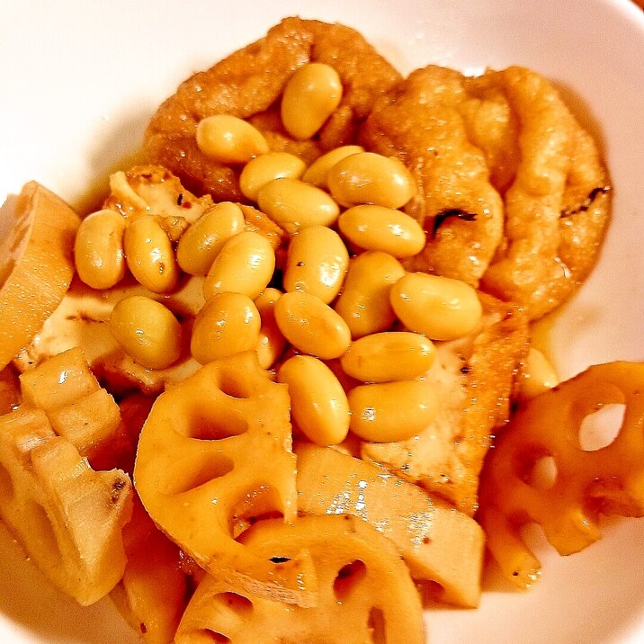 簡単和食 がんもどきとレンコンの煮物 レシピ 作り方 By ねここ25 楽天レシピ 簡単和食 がんもどきとレンコンの煮物 レシピ 作り方 By ねここ25 楽天レシピ